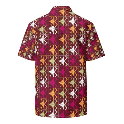 Phulkari Button Up Shirt (Punjabi Heritage)