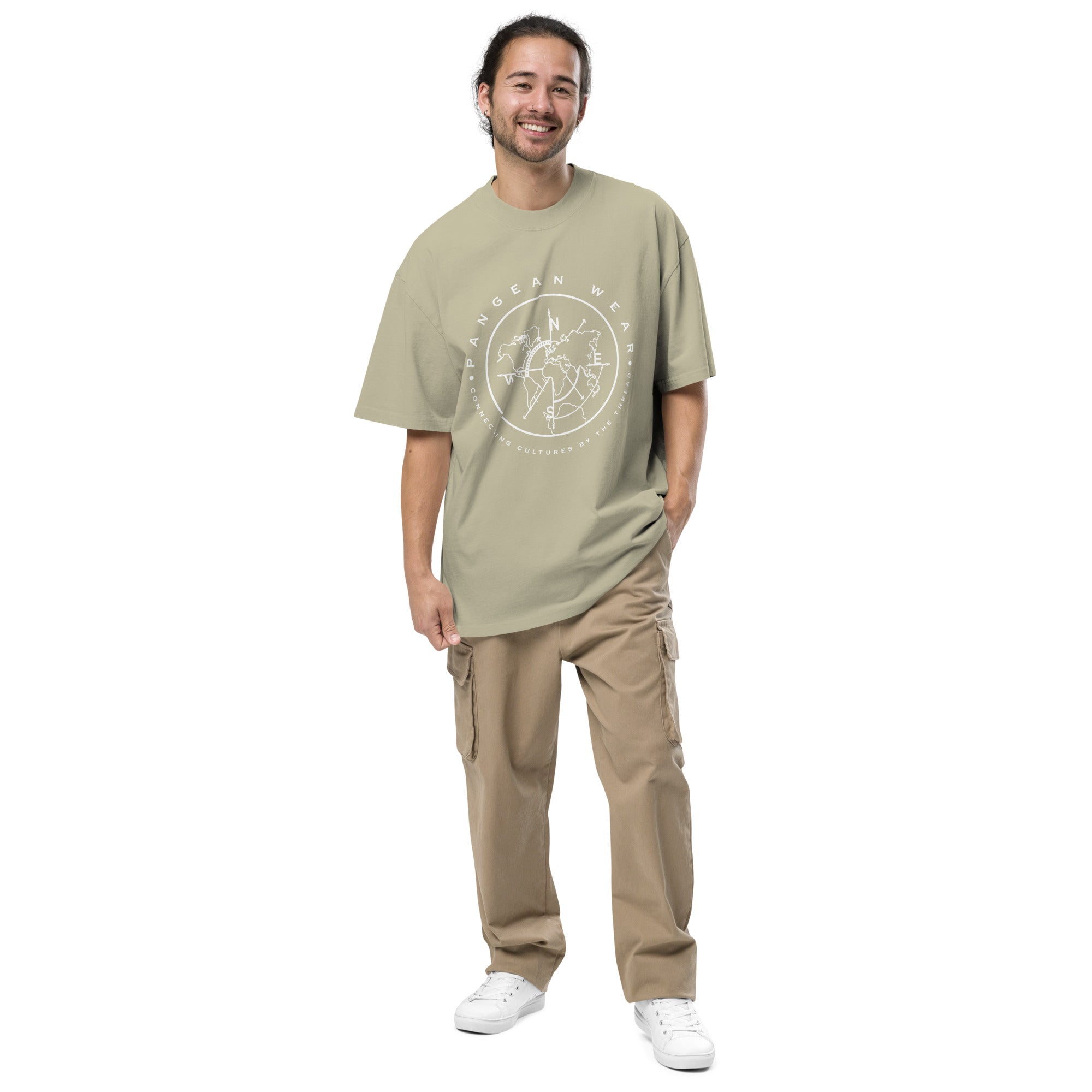 Oversized Pangean Wear Faded T-Shirt