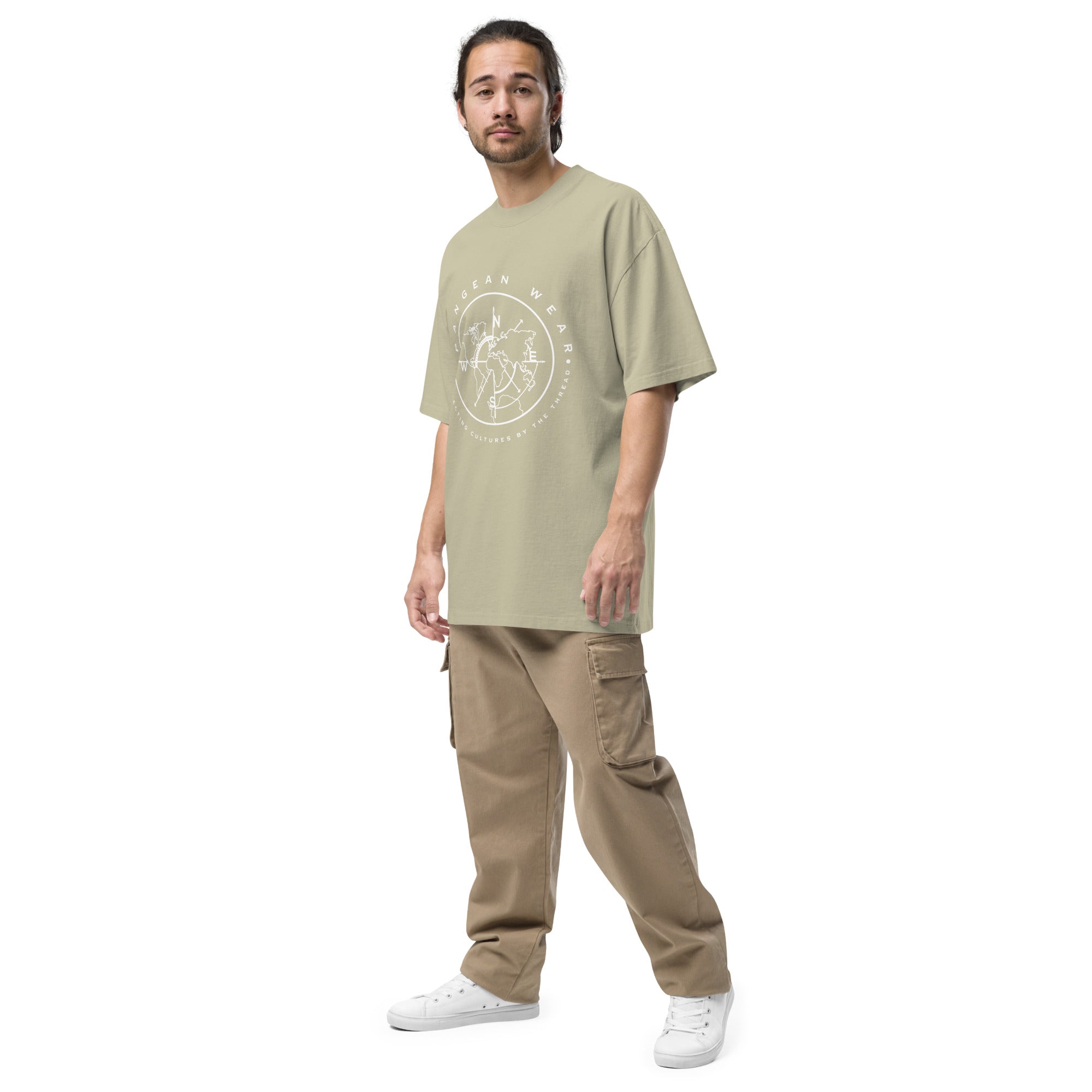 Oversized Pangean Wear Faded T-Shirt